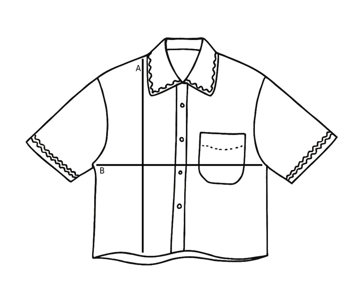 Mado - Chemise upcyclée et unique