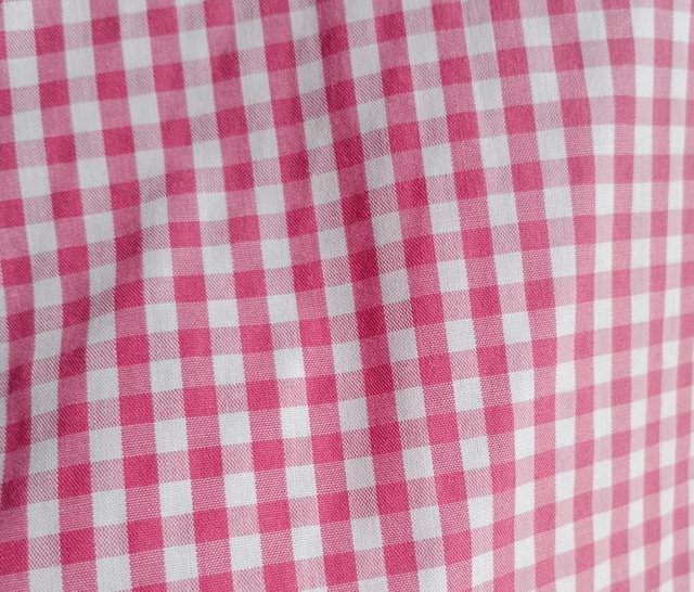 La chemise MADO et son chouchou assorti - Vichy rose