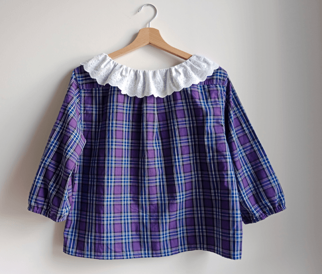 La blouse LOUISE - VIOLETTE - T. S/M