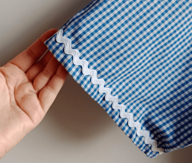 La chemise MADO et son chouchou assorti - Vichy bleu