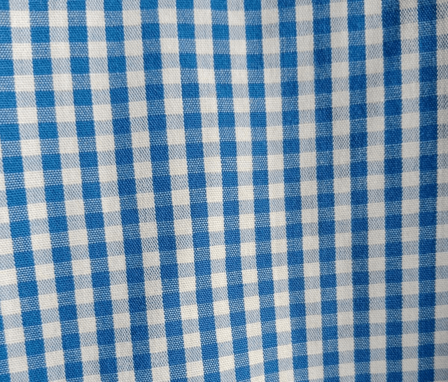 La chemise MADO et son chouchou assorti - Vichy bleu