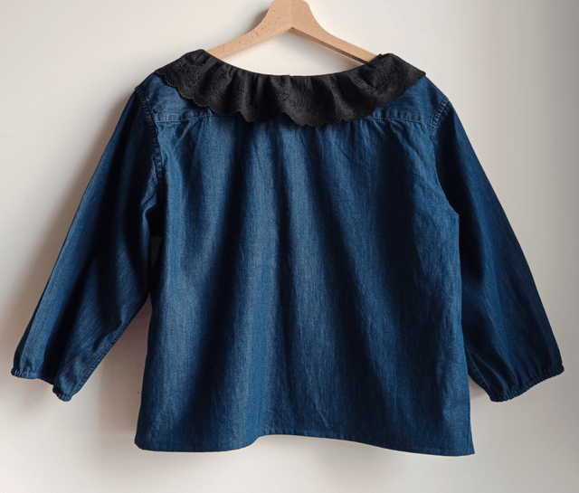 La blouse LOUISE - JEAN - T. S/M 