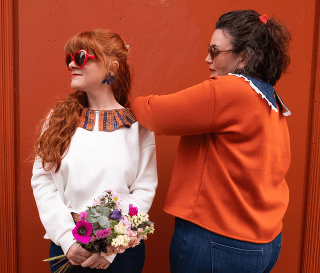Le sweat AGNES - ECRU