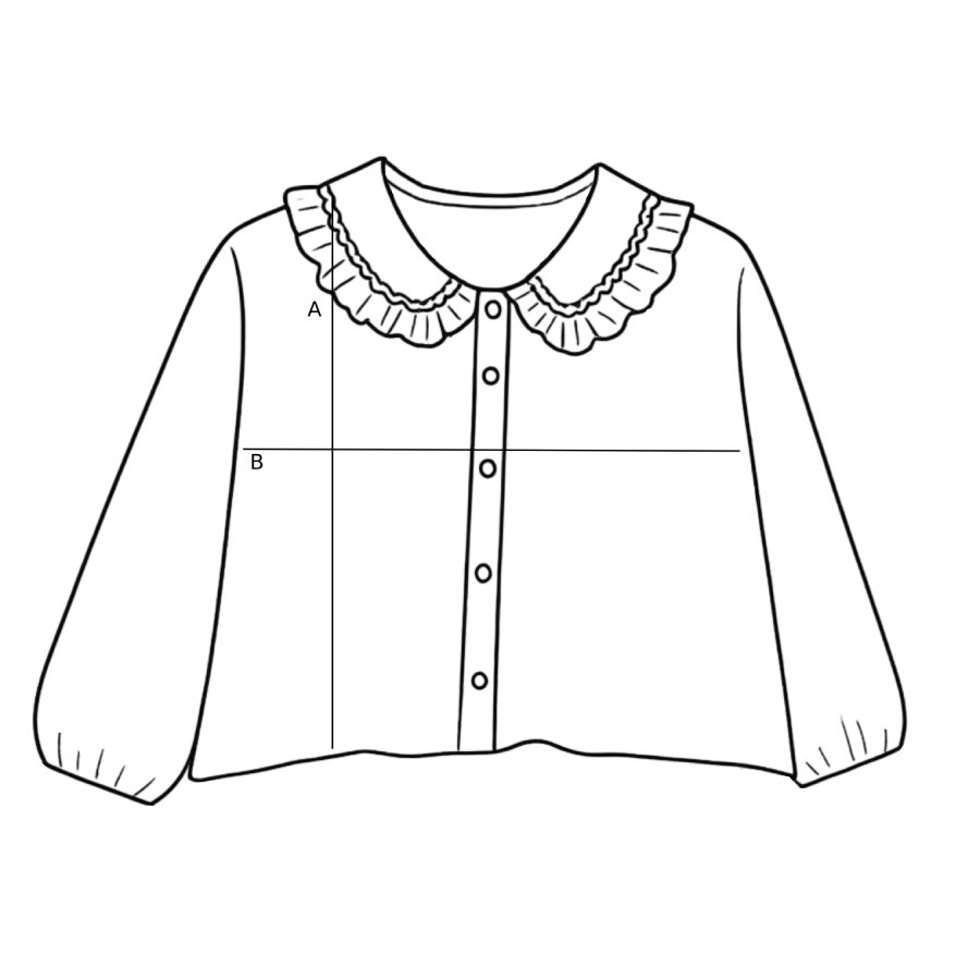 Louison - Chemise upcyclée et unique
