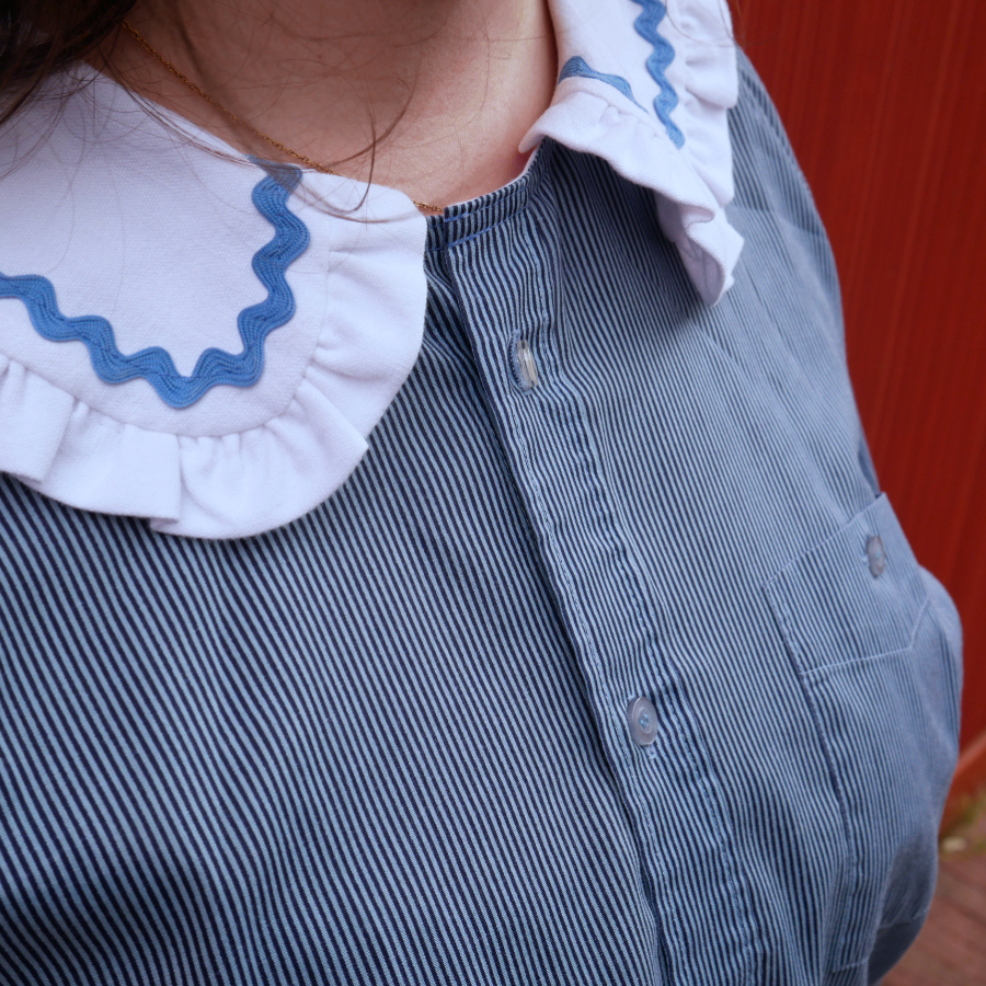 Louison - Chemise upcyclée et unique