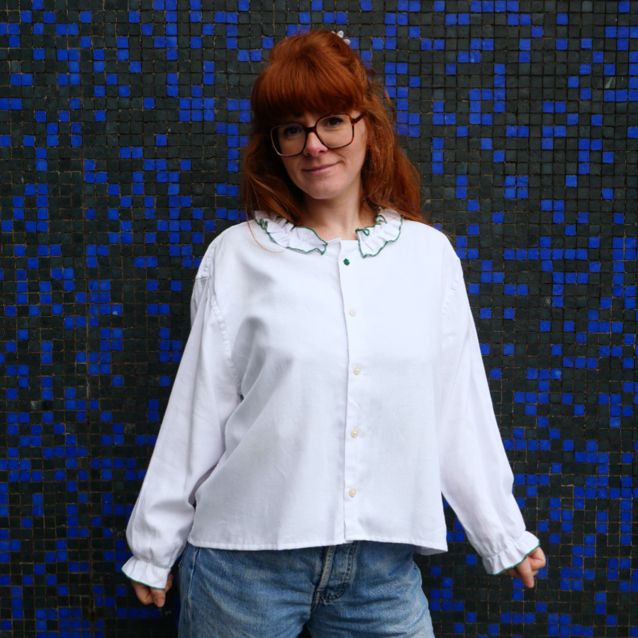 Chemise upcyclée et unique