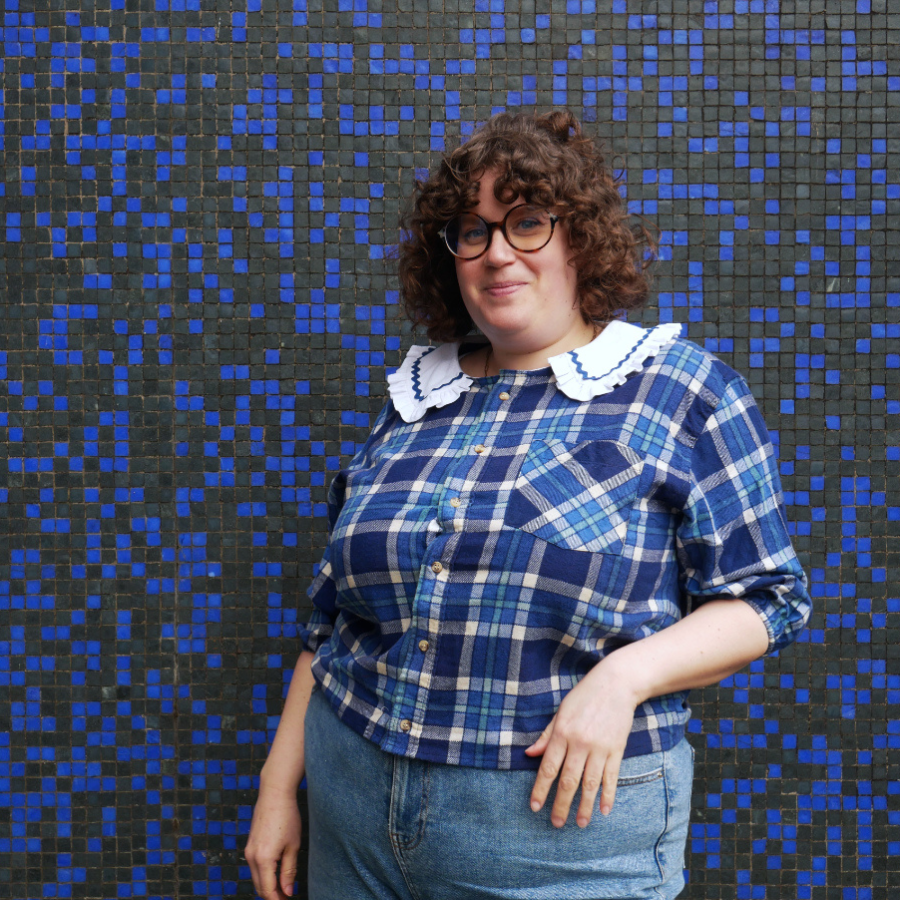 Louison - Chemise upcyclée et unique