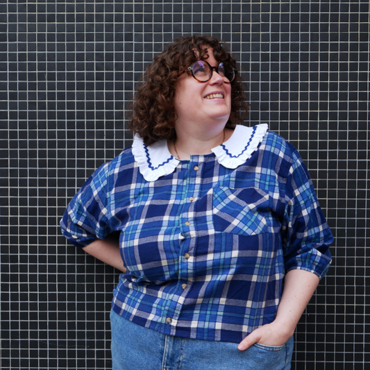 Louison - Chemise upcyclée et unique