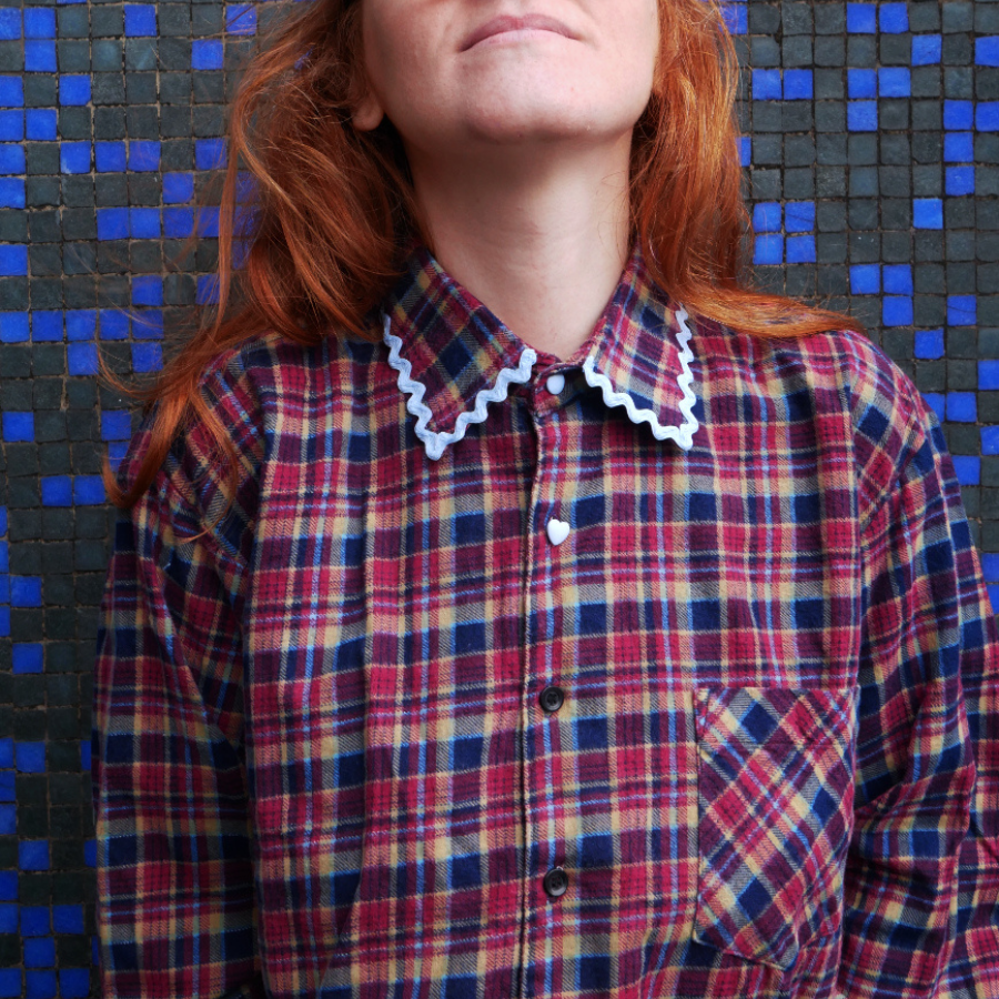 Chemise upcyclée et unique