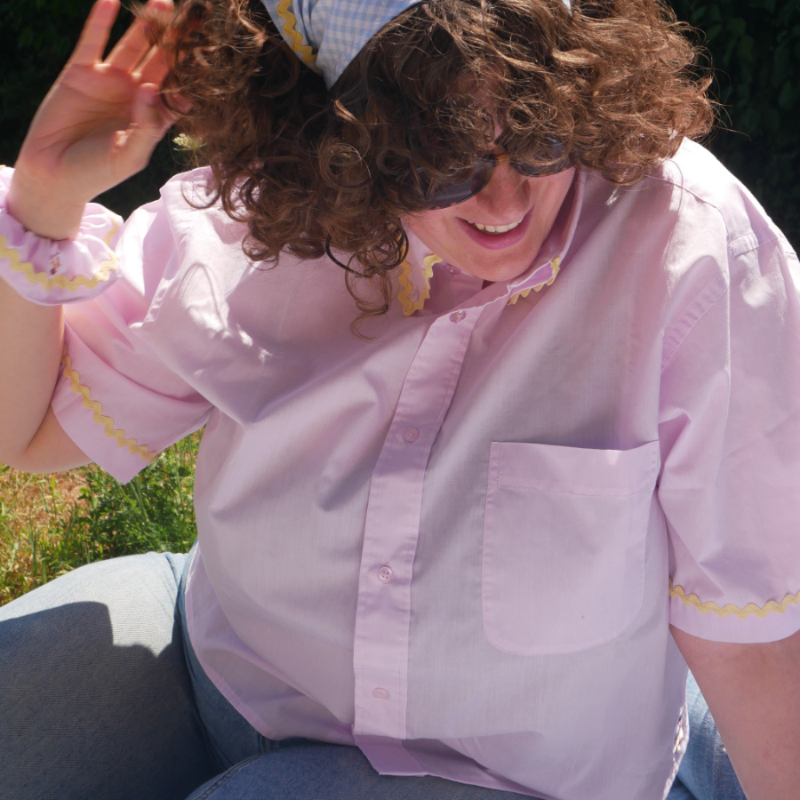 Mado - Chemise upcyclée et unique