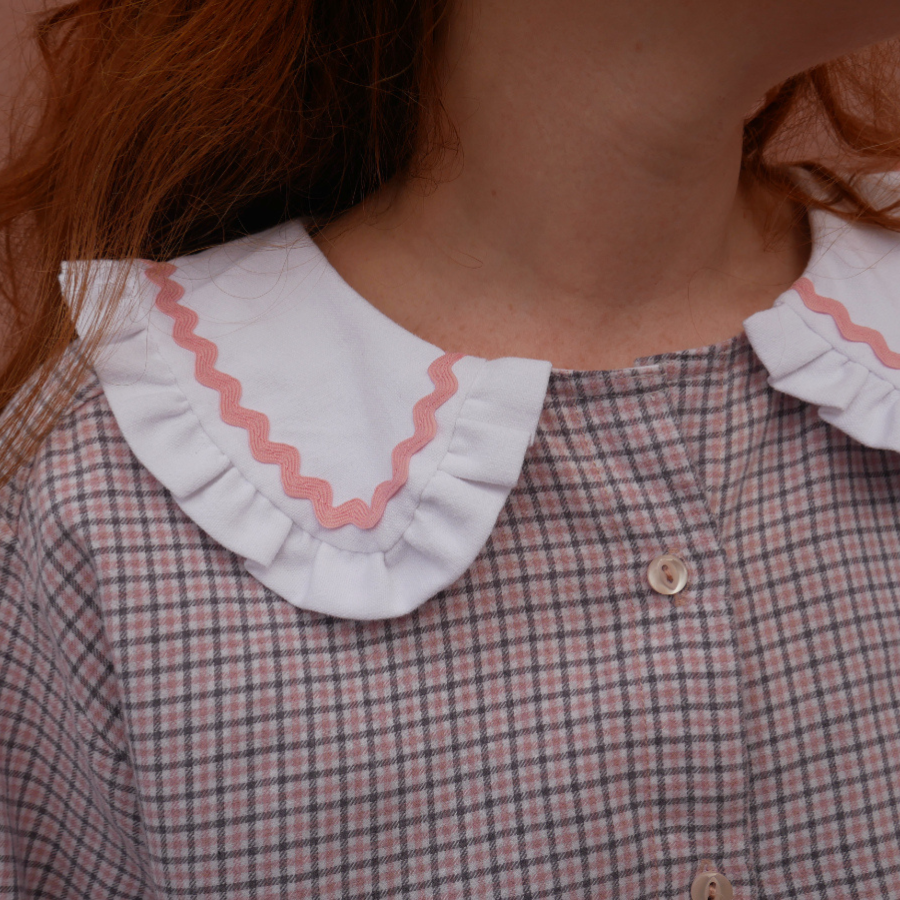 Louison - Chemise upcyclée et unique