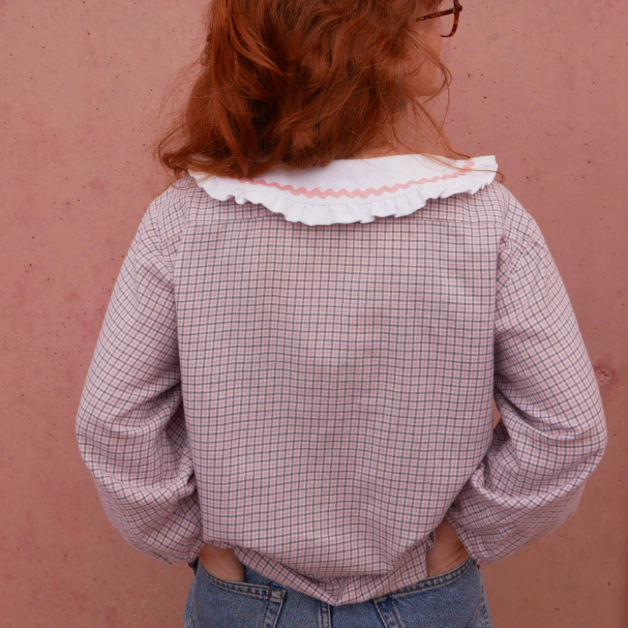 Louison - Chemise upcyclée et unique
