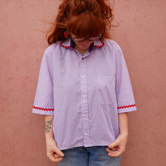 Mado - Chemise upcyclée et unique