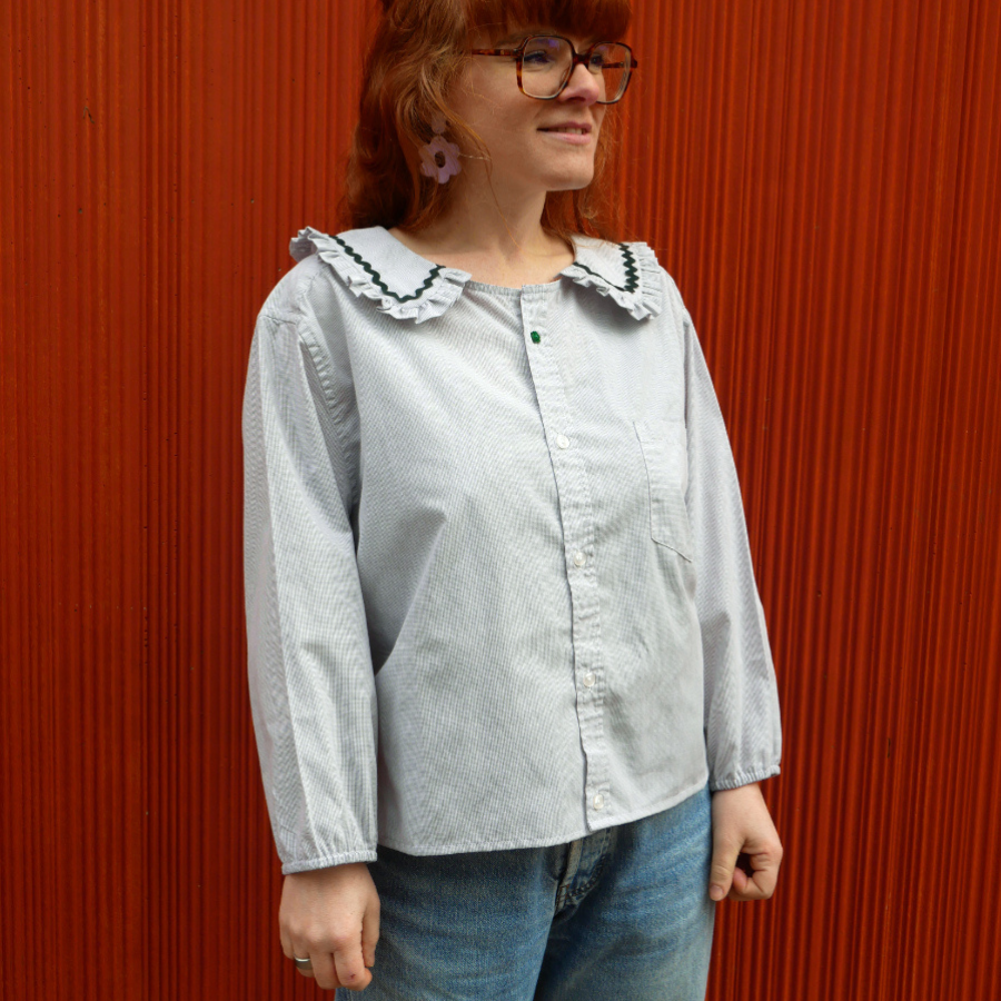 Louison - Chemise upcyclée et unique