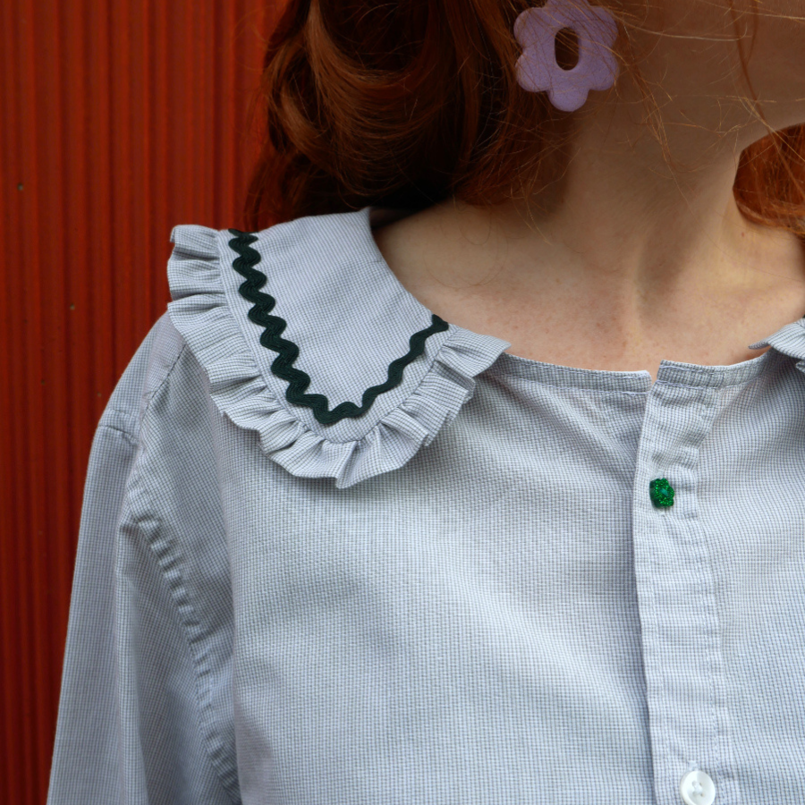 Louison - Chemise upcyclée et unique