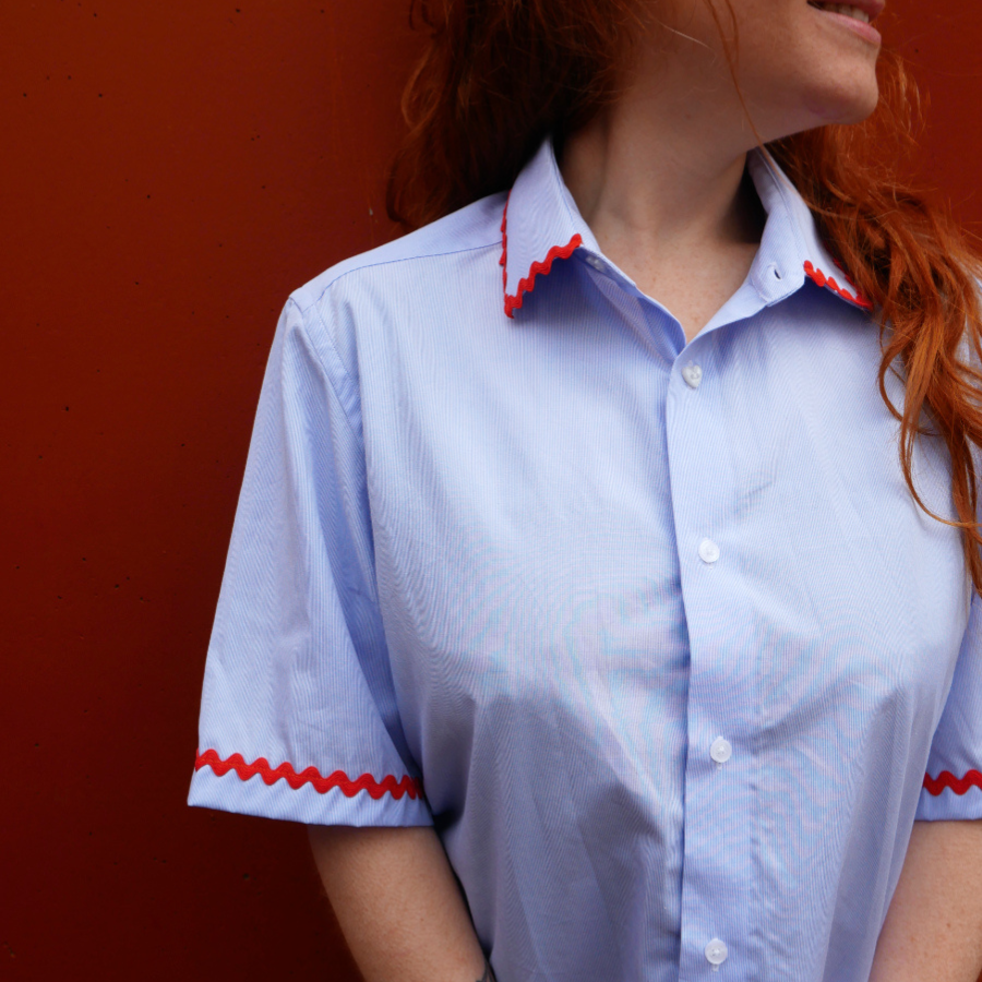 Mado - Chemise upcyclée et unique