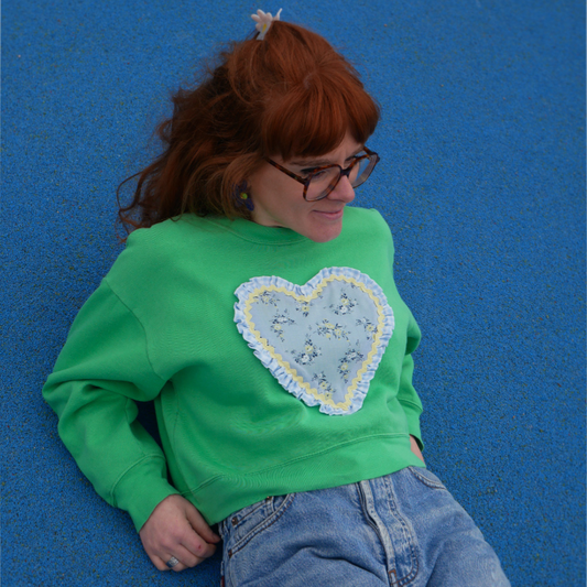 Agnès - Sweat upcyclé et unique